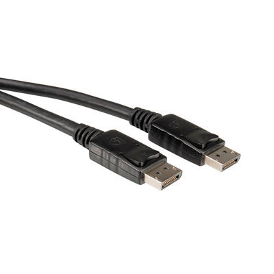 CABLE DISPLAYPORT V1.1 DP M/DP M 2560 x 1600 @60Hz NEGRO STANDARD 2 METROS