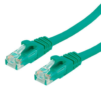 LATIGUILLO RJ45 1 M. CAT.6 UTP AWG 24 CCA LIBRE DE HALOGENO VERDE VALUE
