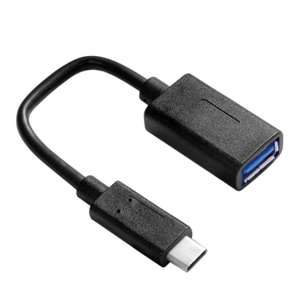 CABLE USB 3.1 ADAPTADOR TIPO C MACHO - A HEMBRA , OTG,  0.15M VALUE