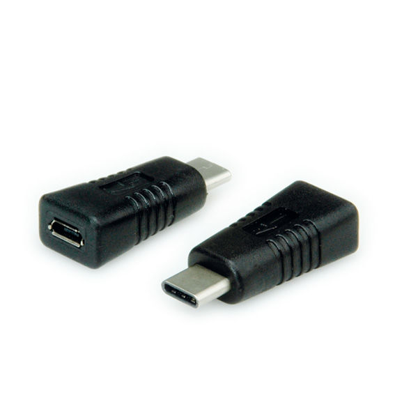CONVERTIDOR USB 2.0 TIPO C MACHO- MICRO USB B, HEMBRA OTG VALUE-gallery-thumb-0