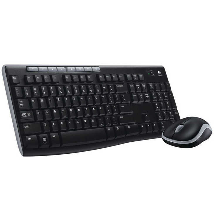 LOGITECH TECLADO+RATON INALAMBRICO MK270  USB NEGRO