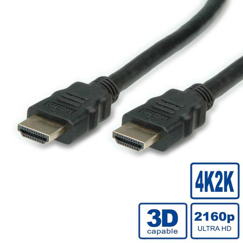 CABLE HDMI 2.0 2 M.ULTRA HD (4K2K) CON ETHERNET M/M 3480x2160 60 Hz VALUE