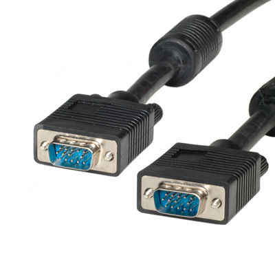 CABLE VGA 2 M. ALTA CALIDAD  CON FERRITAS HDB15M/HDB15M ROLINE