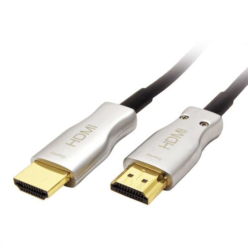 Cable HDMI 50 M UHD,  Optico Activo (AOC), 4K60, M/M,  VALUE