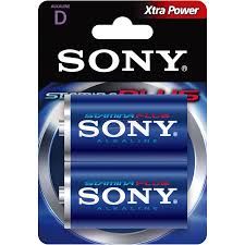 PILAS SONY ALCALINAS PLUS. BLISTER 2 PILAS LR20-D (1,5V).(ECOTASA 0,08€)