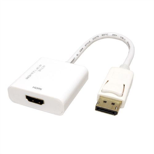 ADAPTADOR 4K, DP-HDMI, M/H,  ACTIVO ROLINE