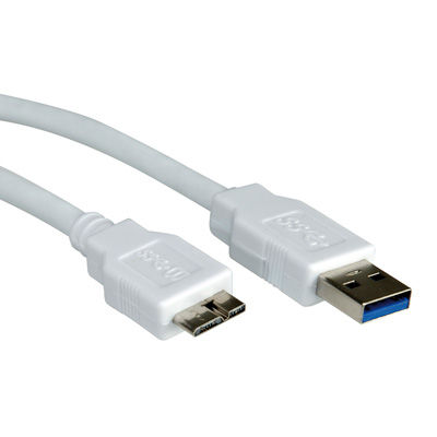 CABLE USB 3.0 2 M. A M/ MICRO B M VALUE