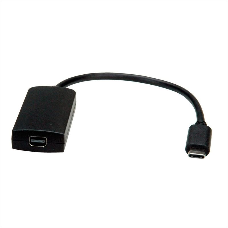 CONVERTIDOR USB3.1 C - MiniDP, M/H, 4K2K@60Hz NEGRO VALUE-gallery-thumb-1