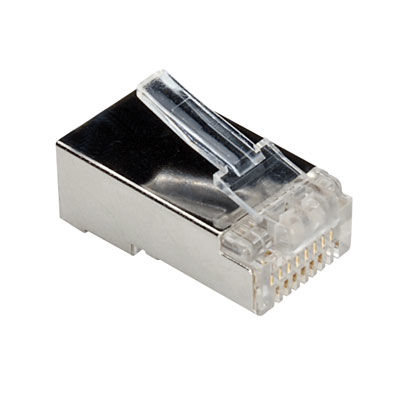 CONECTOR RJ45 8 HILOS CAT.5 STP (BOLSA 10 UNIDADES)