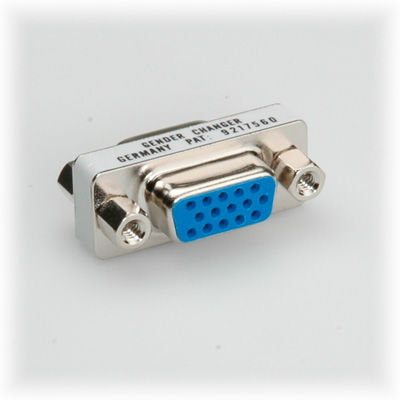 MINI ADAPTADOR GENDER VGA HDB15 H / HDB15 H