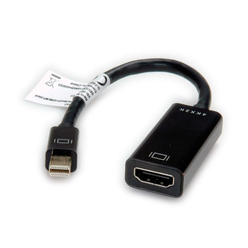 ADAPTADOR  Mini DP - HDMI, M/H, v1.2 CABLE 15 CMS VALUE-gallery-thumb-0