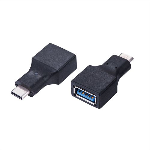 CONVERTIDOR USB 3.1 TIPO C MACHO- TIPO A HEMBRA  OTG VALUE