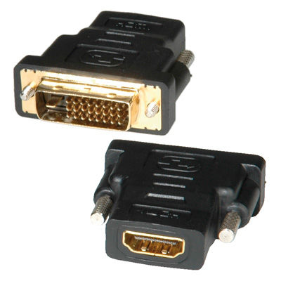 ADAPTADOR DVI/HDMI DVI M (24+1)/ HDMI H ROLINE