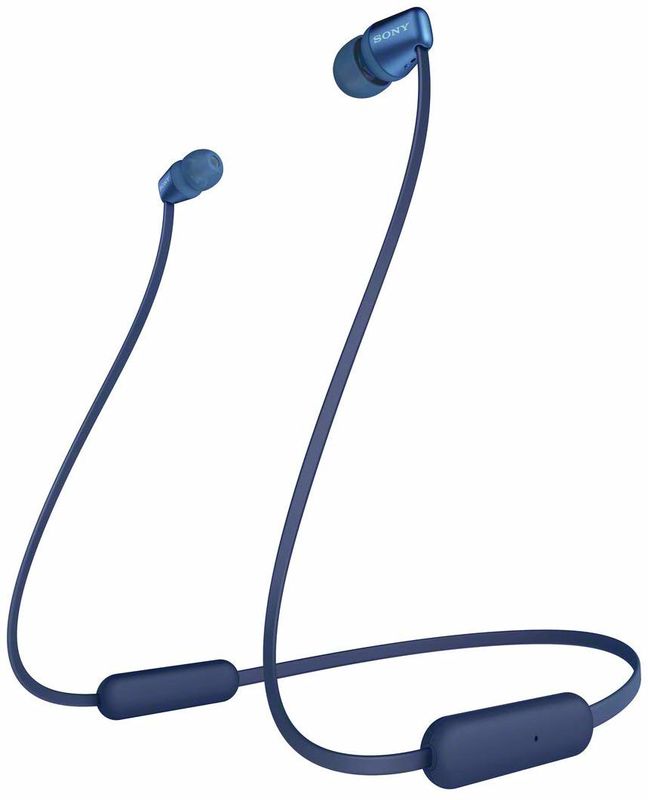 SONY  AURICULARES BLUETOOTH HASTA 15 HORAS CARGA RAPIDA  AZUL METALICO