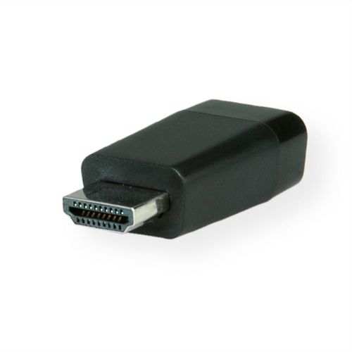 ADAPTADOR HDMI-VGA, M/H NEGRO STANDARD