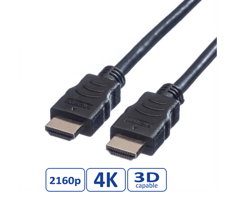 CABLE HDMI 1 M 4K 3840x2160 30Hz M/M NEGRO VALUE-gallery-3