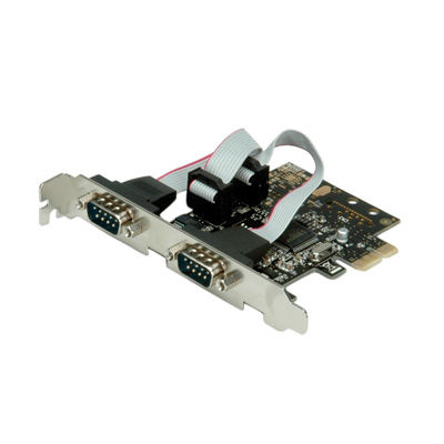 TARJETA CONTROLADORA PCIE EXPRESS, 2 PUERTOS SERIE VALUE