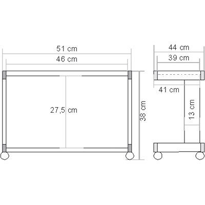 MESA MINI IMPRESORA ROLINE