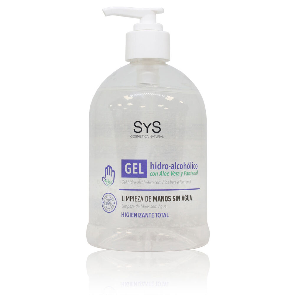 GEL HIDROALCOHOLICO CON ALOE VERA Y PANTENOL 500 ml