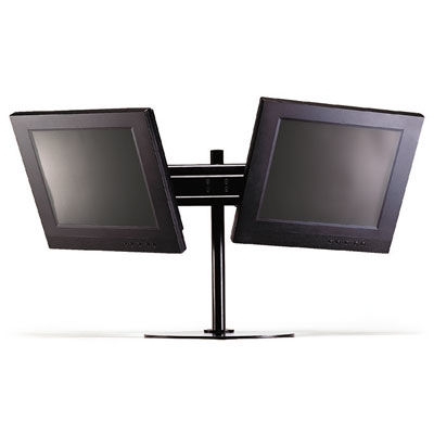 BRAZO MONITOR LCD/TFT SOBRESOBREMESA , 2X2 PUNTOS D/PIVOTE,  VESA 75,  LONG. ALTO 500 LARGO 600,  2 MONITORES X 6 KG, ROLINE