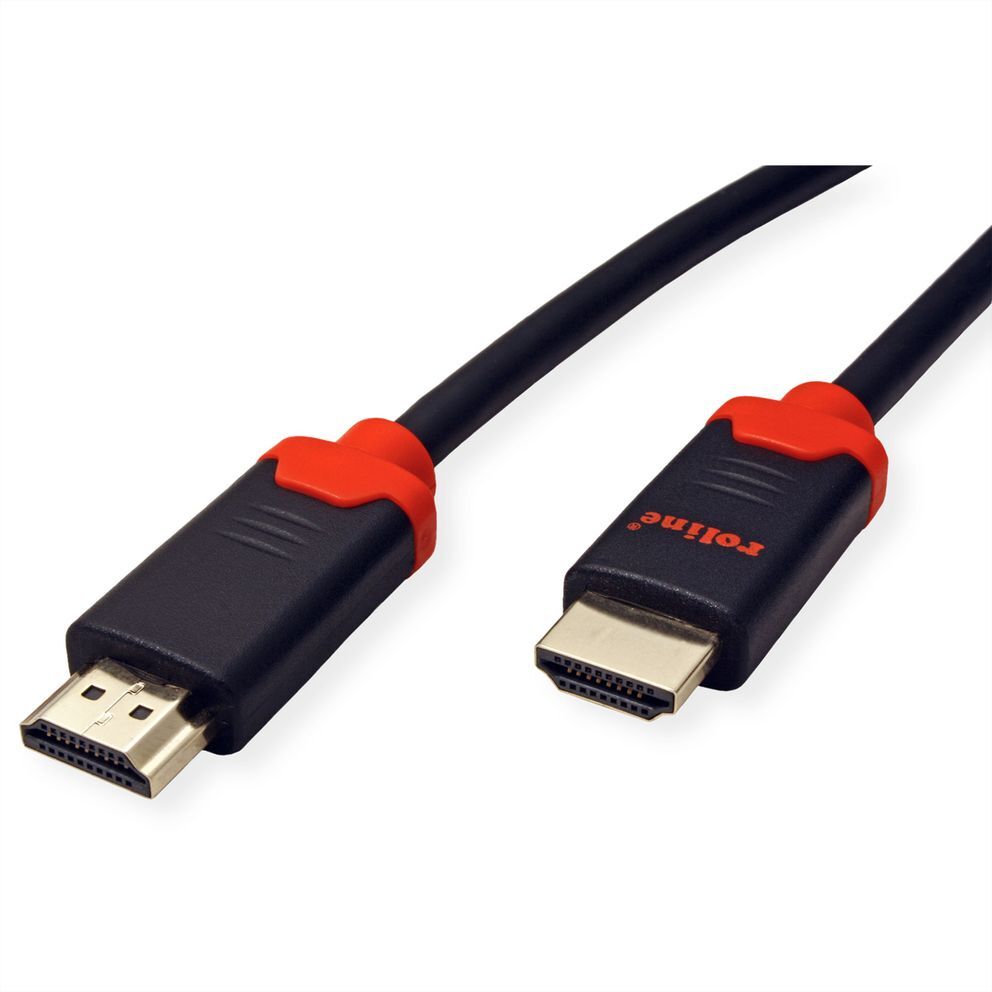 CABLE HDMI 2 METROS Ultra HD Cable 10K (10240 x 4320), 4K120, dynamic HDR, M/M NEGRO ROLINE-gallery-1