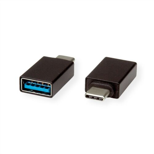 Convertidor USB3.2 Gen 1, A - TIPO C, H/M negro ROLINE(A108-0717 AISENS)