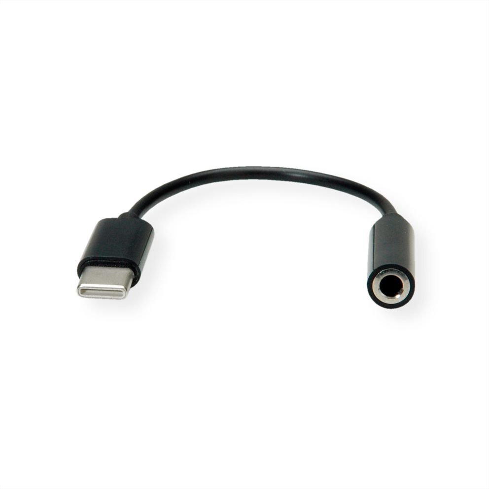 CONVERTIDOR USB TIPO C MACHO- AUDIO JACK 3,5 MM HEMBRA 0,13 M VALUE