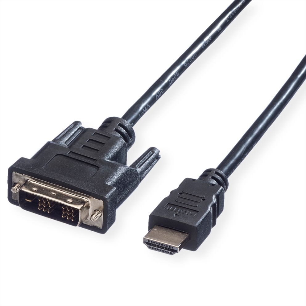 CABLE DVI/HDMI 1 M. DVI M (18+1)/HDMI M VALUE-gallery-thumb-0
